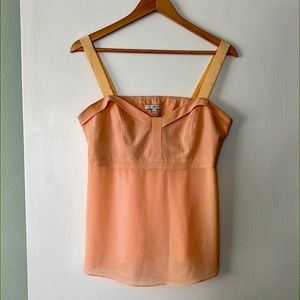 Beige Pink Sleeveless Top, Gap